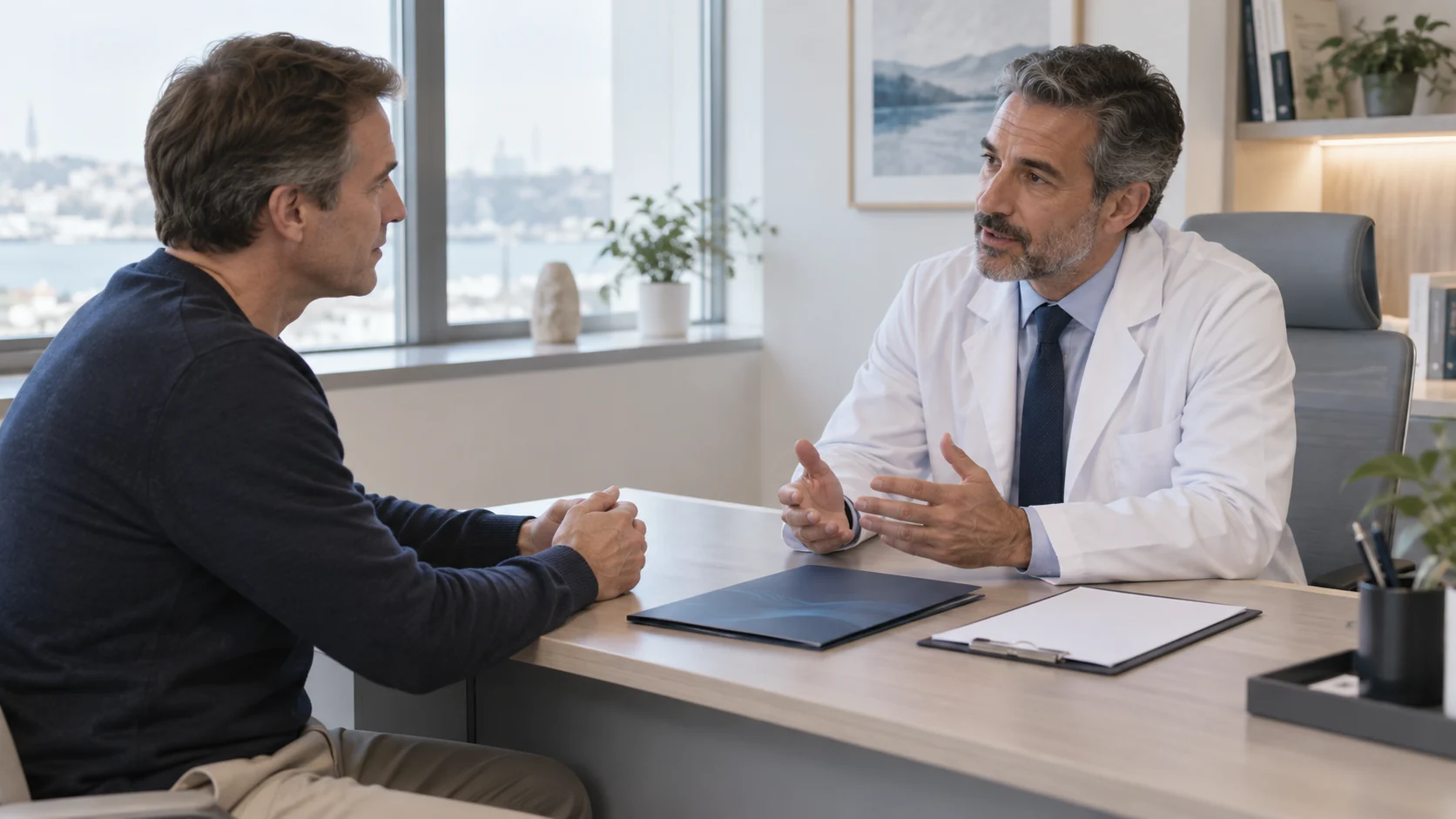 Vertrouwelijk urologisch consult over een implantaat bij erectiestoornissen - Just Clinic Istanbul